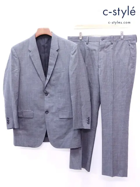 MARGARET HOWELL マーガレットハウエル スーツ セットアップ L グレー FOX BROTHERS