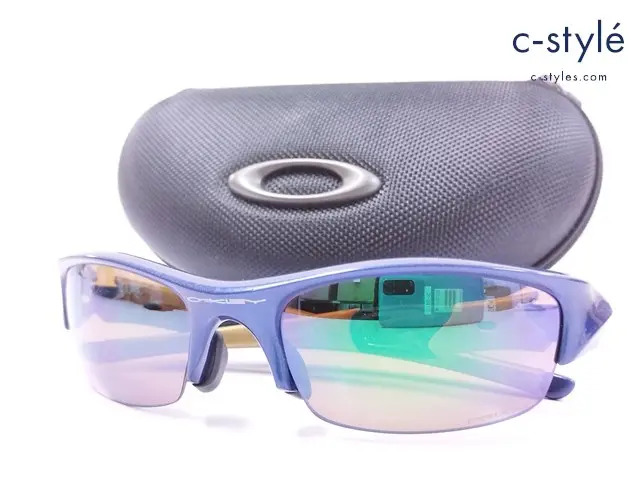 OAKLEY オークリー サングラス ネイビー×ゴールド FLAK USA製