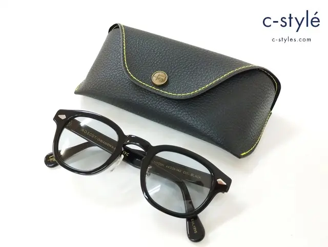 MOSCOT モスコット サングラス 44□24 140 ブラック LEMTOSH Est.1915