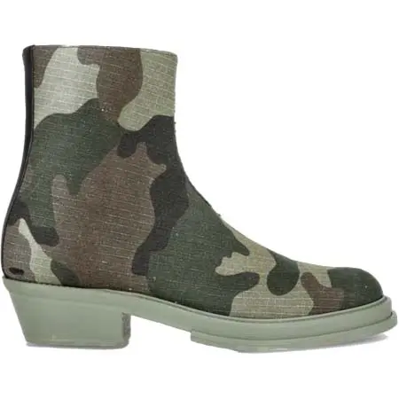 424 on Fairfax(フォートゥーフォーオンフェアファックス) Rip Stop Leather West Coast Boot in Camo