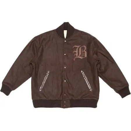 68 & brothers(シックスティエイトアンドブラザーズ) Melton Varsity Jacket “B”