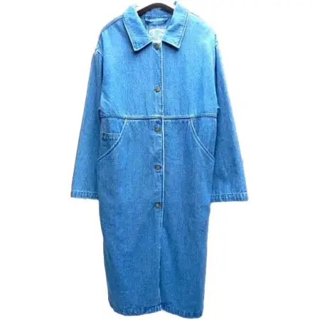 69(シックスティーナイン) simple coat medium wash denim