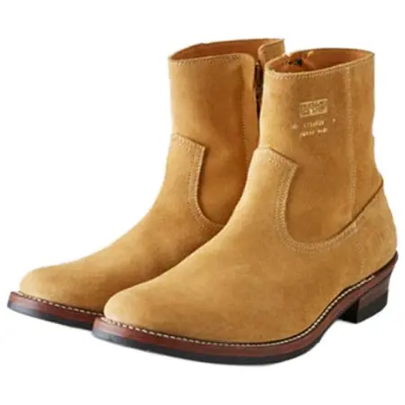 ADDICT CLOTHES(アディクトクローズ) AB-05SS-CL STEERSUEDE ZIP WESTERN BOOTS