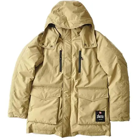 Ahe’hee(アヘヘ) ダウンジャケット メンズ ブランド 黒 オレンジ ベージュ