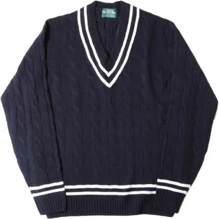 Alan Paine(アランペイン) 7G メリノウール　クリケットセーター GRAFTON 028N38