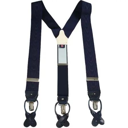 albert thurston(アルバート・サーストン) AT-MOIRE アルバートサーストン サスペンダー モアレ柄 リボンタイプ