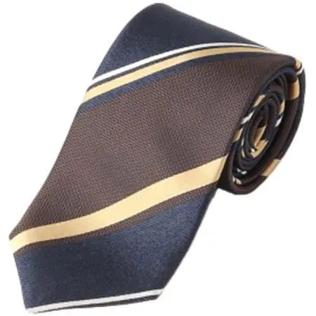 Alexander Julian(アレクサンダージュリアン) シルクストライプ柄 レギュラータイ 8.0cm幅