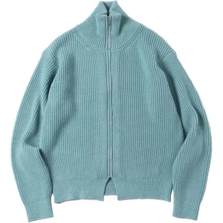 ALLEGE(アレッジ) Rib Zip Knit Blouson