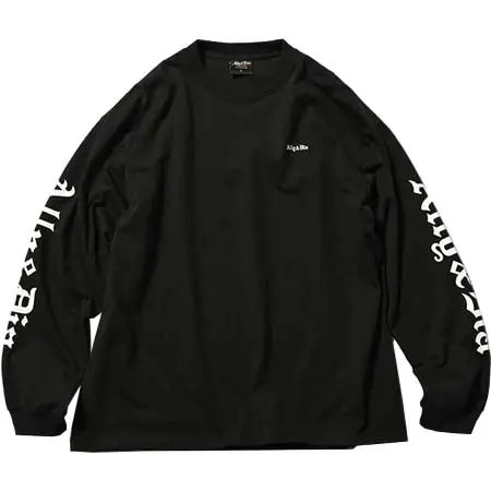ALLY＆DIA (アリーアンドダイヤ) OE LOGO EASY L/S Tee AD24AW002