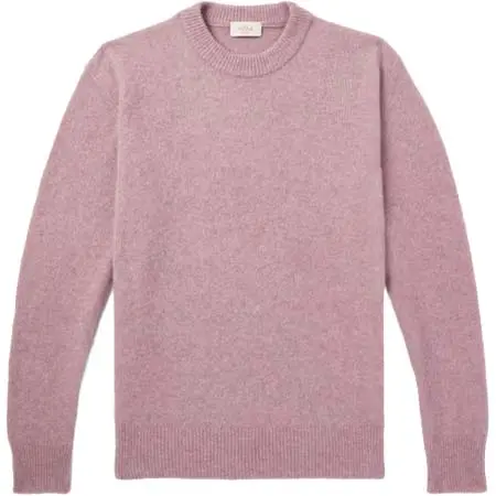 Altea(アルテア) Brushed Cashmere-Blend Sweater