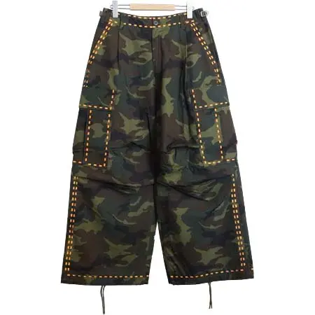 amok(アモク) Laser Stitch Camoflage Pants
