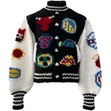 ANREALAGE(アンリアレイジ) KNIT BASKET BALL JUMPER