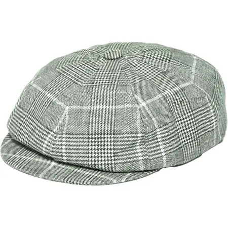 Anthony Peto(アンソニーペト) リネングレンチェックキャスケット IRLANDAISE 18541401025