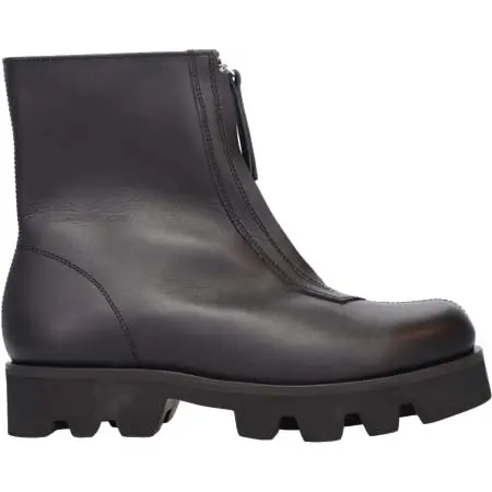 ARCOLLETTA PADRONE(アルコレッタパドローネ) CENTER ZIP BOOTS WITH CHUNKY SOLE