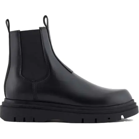 ARMANI EXCHANGE(アルマーニエクスチェンジ) CHELSEA BOOTS IN REAL LEATHER