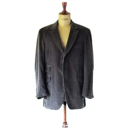 ARNYS PARIS(アルニス) コットンカシミアコーデュロイジャケット シルク裏地 ゼニア イザイア 00年代 イタリア製 ヴィンテージ アルニス