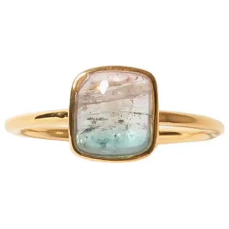 ARTIDA OUD(アルティーダウード) One of a kind バイカラートルマリン カボション リング