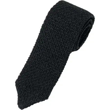 Artigianale(アルティジャナーレ) ニット編みネクタイ