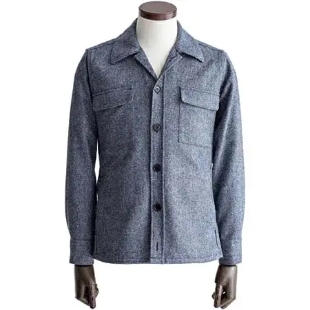 Artigianale(アルティジャナーレ) CPOジャケット　21CPO-JK2 BLUE