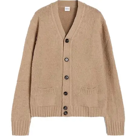 ASPESI(アスペジ) shetland wool cardigan – camel