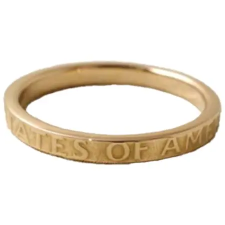 Atease(アティース) LIMITED COIN 18KPG RING