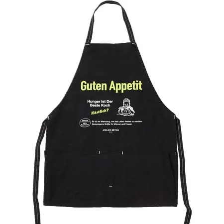 ATELIER BETON(アトリエベトン) WORK APRON ( GUTEN ) BK