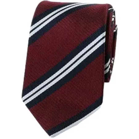 ATIEYA(アタイヤ) ストライプ シルクネクタイ