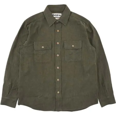 BACKDROP(バックドロップ) USA FLANNEL SHIRT