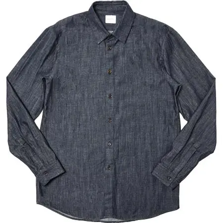 Bagutta(バグッタ) コットンデニムレギュラーカラーシャツ THE_GREAT_EL/11405