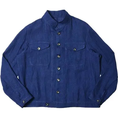 Bagutta(バグッタ) リネンソリッドスタンドカラートラッカージャケット TOMMY GL/11899