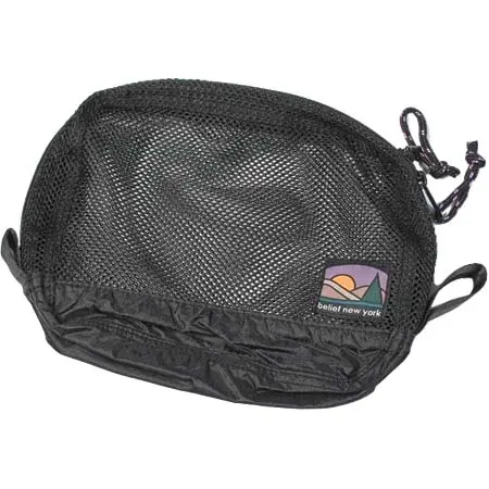 BELIEF(ビリーフ) UPSTATE MESH TRAVEL CASE / black