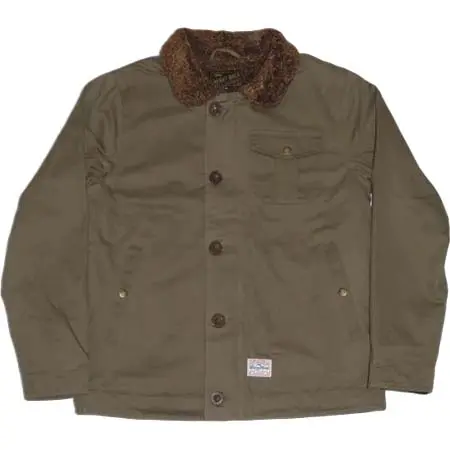 Benny Gold(ベニーゴールド) PILOT デッキコート　-アーミーグリーン