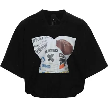 Bernhard Willhelm(ベルンハルトウィルヘルム) エラスティックヘム リネンTシャツ