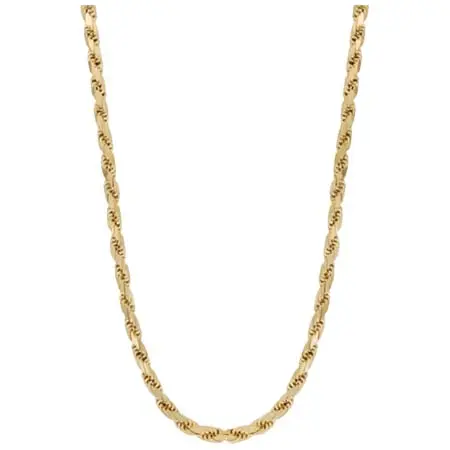 BONY LEVY(ボニーレヴィ) 14K Yellow Gold Men’s Singapore Chain Necklace