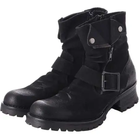 BOREDOM(ボアダム) ライダースドレープエンジニアブーツ/0095