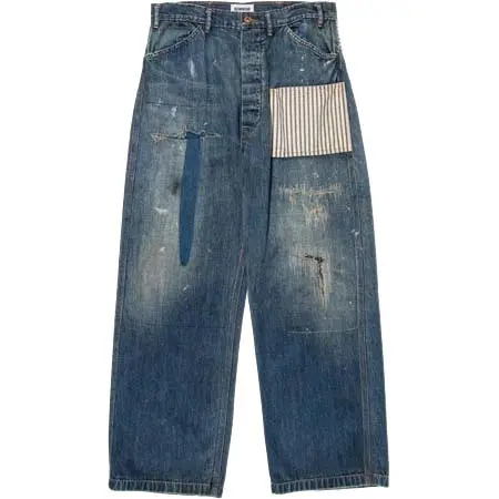BOW&ARROWS(ボウ&アローズ) BOWWOW “LAPD PRISONER DENIM PT AGING”