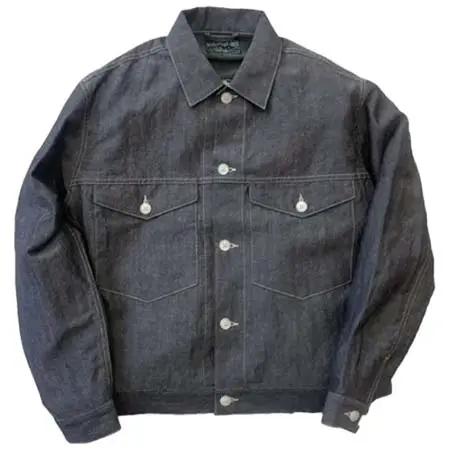 BROWN by 2-tacs(ブラウンバイツータックス) B27-J001 “Trucker JKT” (Dungaree)