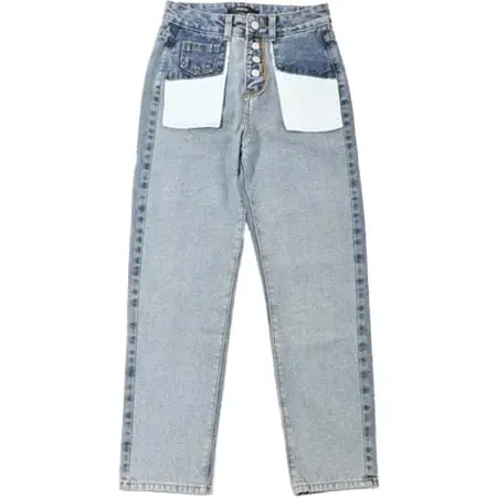 BULLISH(ブリッシュ) 裏使いポケット ボーイフレンドデニムパンツ