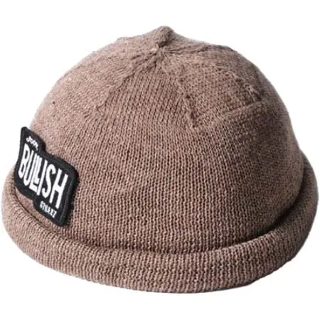 BULLISH(ブリッシュ) エンブレム ロールキャップ