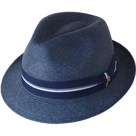 文二郎帽子店(ブンジロウボウシテン) BUNJIROWパナマ ツイスト ハイバック エクアドルリボン