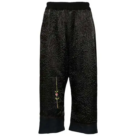 By Walid(バイワリッド) フローラル クロップドパンツ