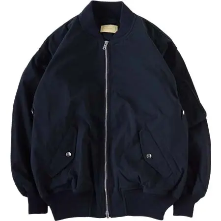 CANTATE(カンタータ) Shrunken Nylon Flight Jacket