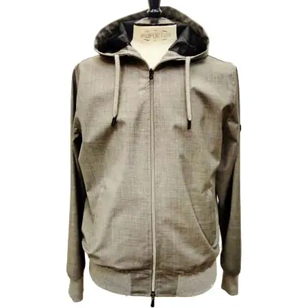 CAPOBIANCO(カポビアンコ) フーテッドブルゾン