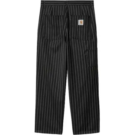 Carhartt WIP(カーハートダブリューアイピー) SEATON PANT – Seaton Stripe, Black / Wax