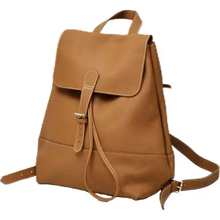 Charles et Charlus(シャルルエシャリュルス) リュック Marcel Gold レザー ブラウン