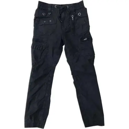 Cherry Sunburst(チェリーサンバースト) ストレッチカーゴパンツ　black