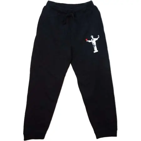CHILDQ(チャイルドキュー) Jesus Swarovski Sweat pants black