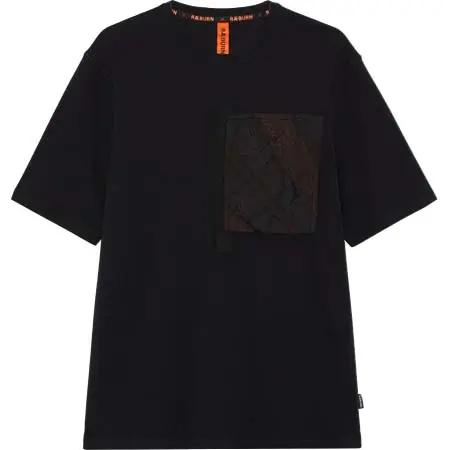 Christopher RAEBURN(クリストファーレイバーン) AIR BRAKE OFF-CUT PKT TEE BLACK