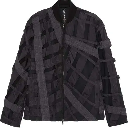 Christopher RAEBURN(クリストファーレイバーン) AIR BRAKE OVERSHIRT BLACK