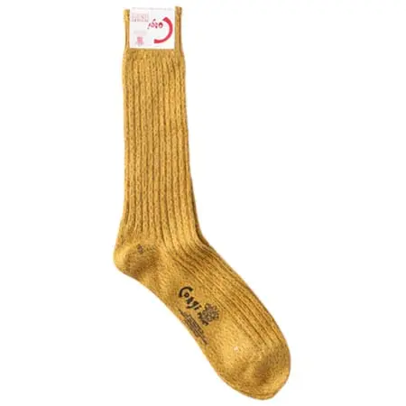 Corgi(コーギー) for BOUCLE グリッターソックス イエロー